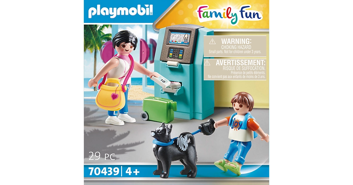 PLAYMOBIL® 70439 Family Fun Urlauber mit Geldautomat