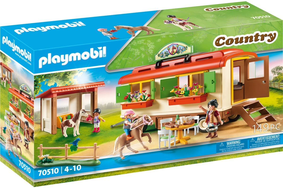 PLAYMOBIL® 70510 Ponycamp-Übernachtungswagen