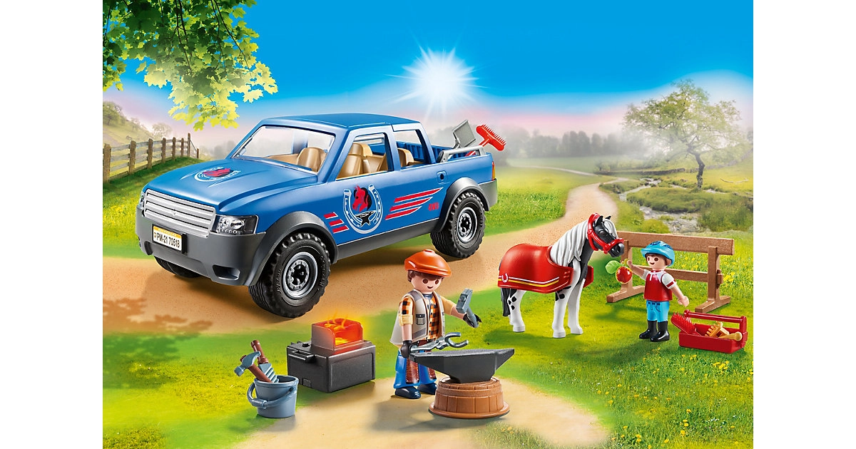 PLAYMOBIL® 70518 Mobiler Hufschmied