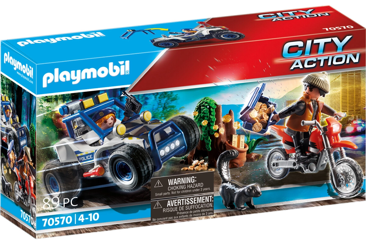 PLAYMOBIL® 70570 Polizei-Geländewagen: Verfolgung des Schatzräubers