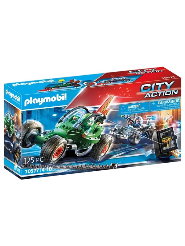 PLAYMOBIL® 70577 Polizei-Kart: Verfolgung des Tresorräubers