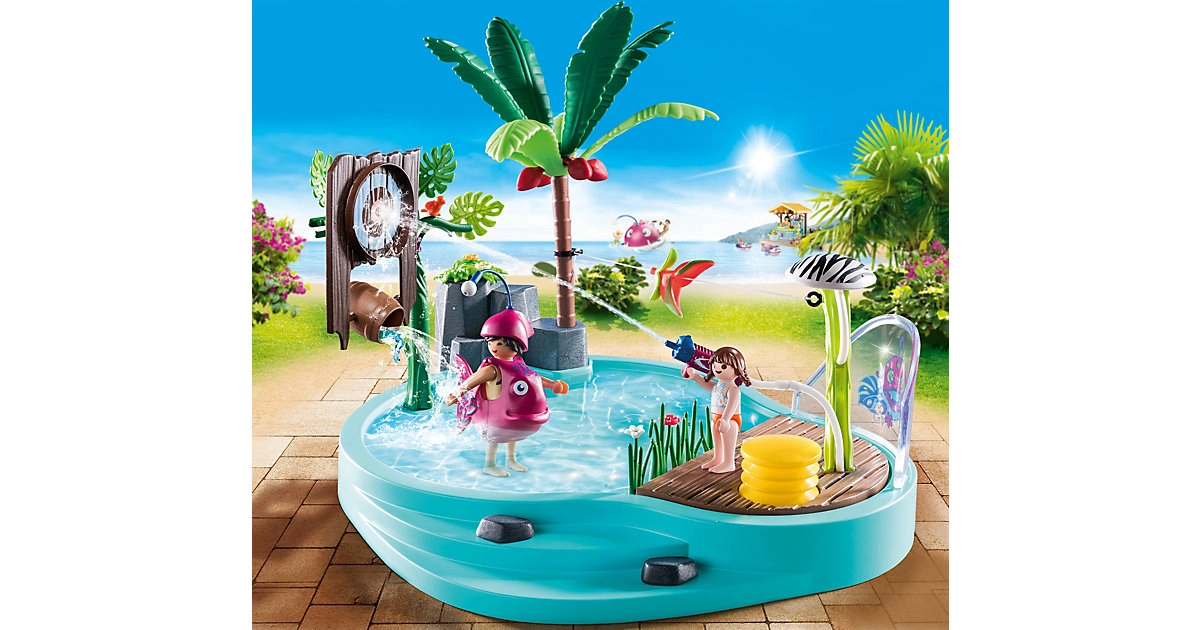 PLAYMOBIL® 70610 Spaßbecken mit Wasserspritze