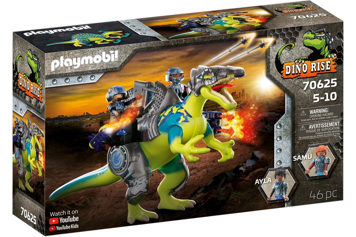 PLAYMOBIL® 70625 Spinosaurus: Doppelte Verteidigungs-Power