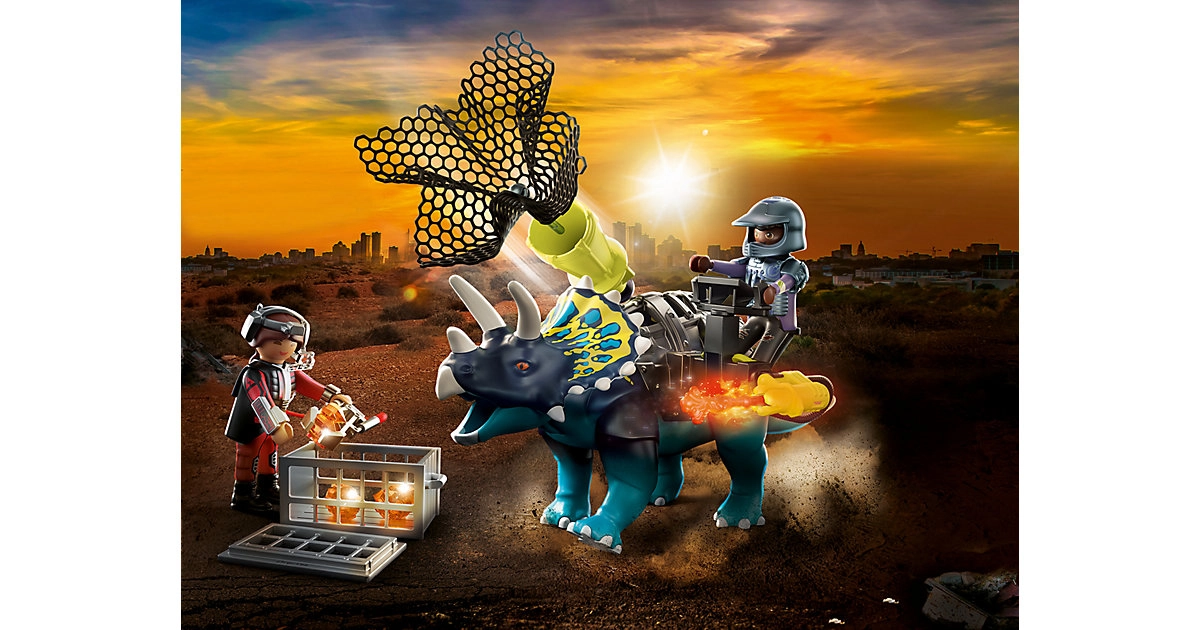 PLAYMOBIL® 70627 Triceratops: Randale um die legendären Steine