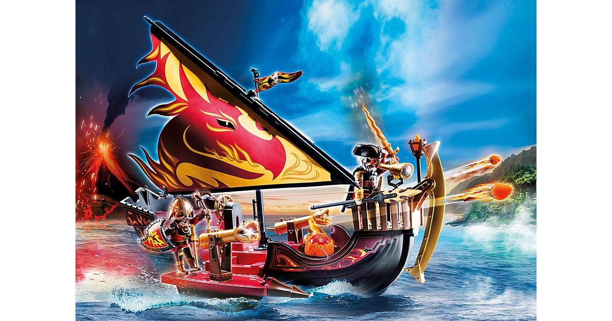 PLAYMOBIL® 70641 Burnham Raiders Feuerschiff