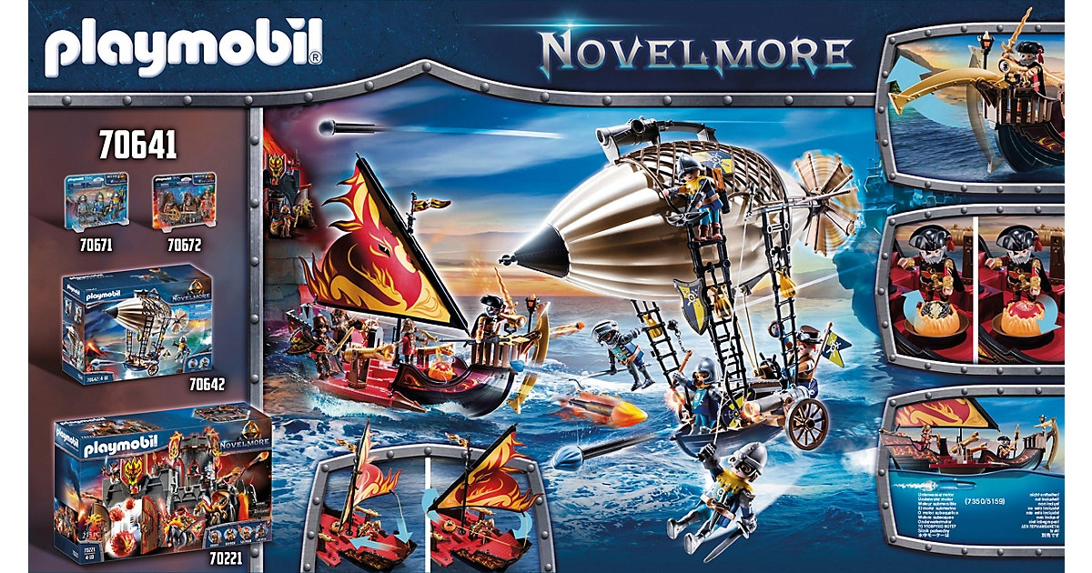 PLAYMOBIL® 70641 Burnham Raiders Feuerschiff