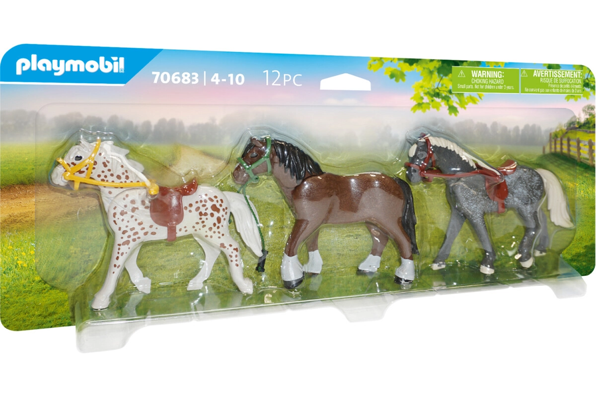 PLAYMOBIL® 70683 3 Pferde
