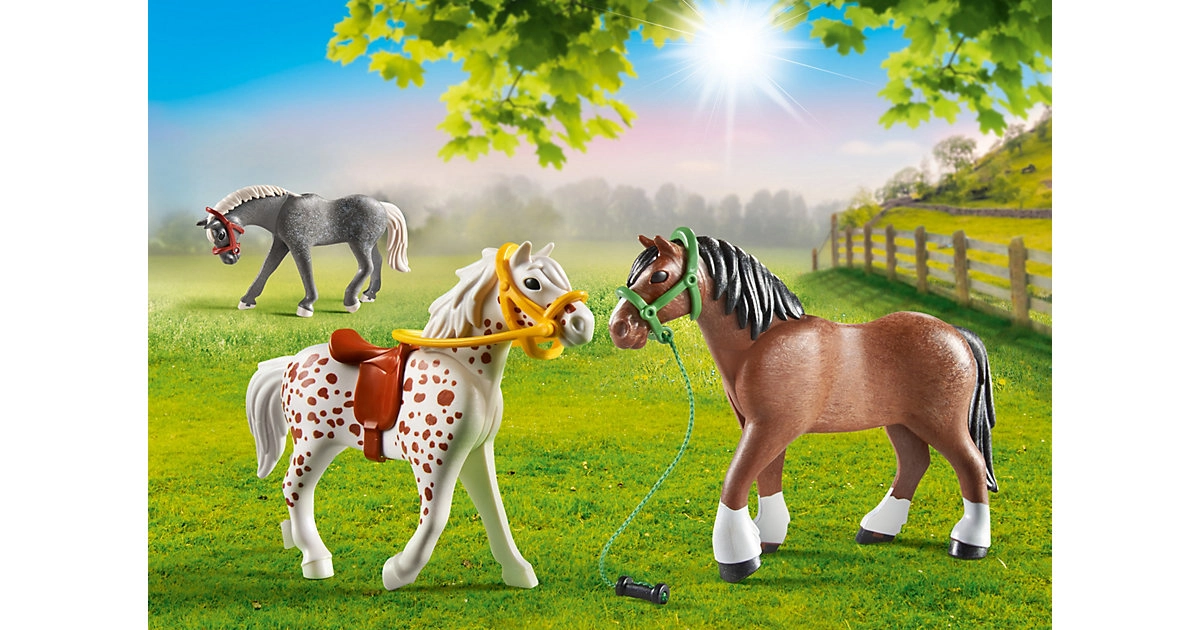 PLAYMOBIL® 70683 3 Pferde