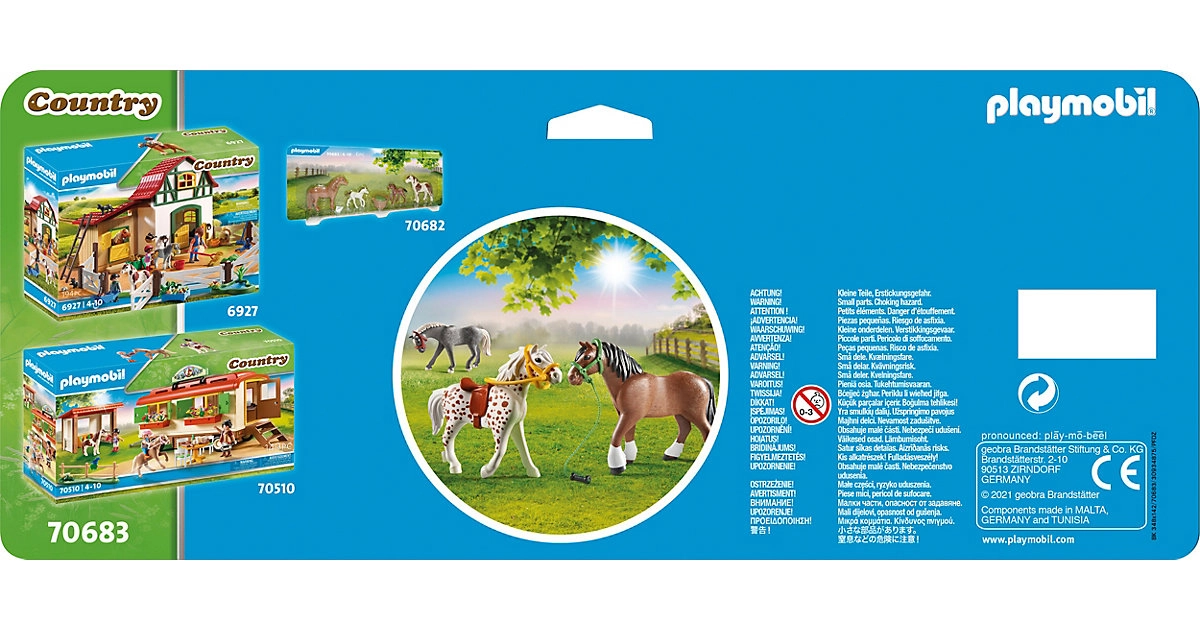 PLAYMOBIL® 70683 3 Pferde