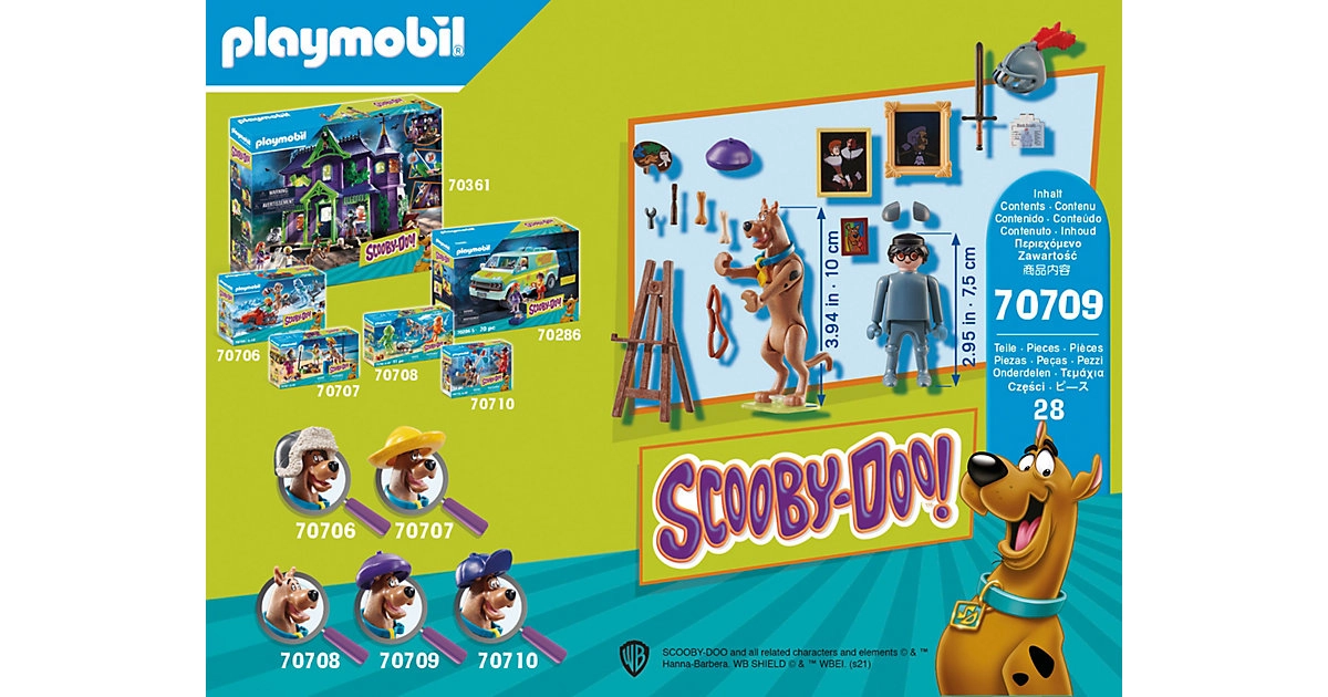 PLAYMOBIL® 70709 SCOOBY-DOO! Abenteuer mit Black Knight