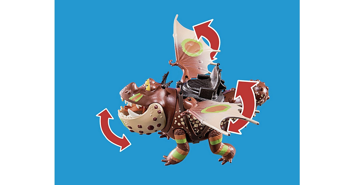 PLAYMOBIL® 70729 Dragon Racing: Fischbein und Fleischklops
