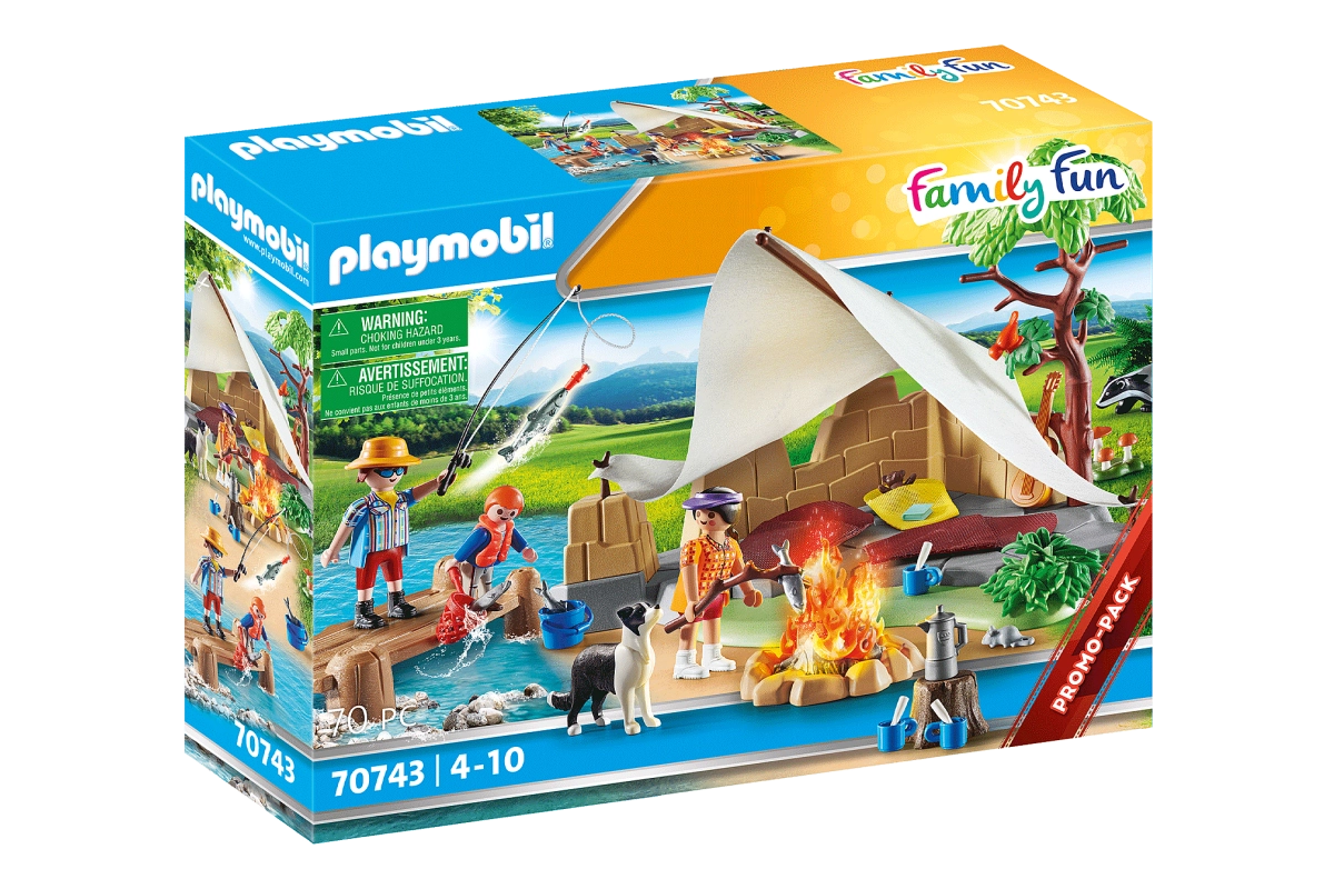 PLAYMOBIL® 70743 Familie beim Campingausflug