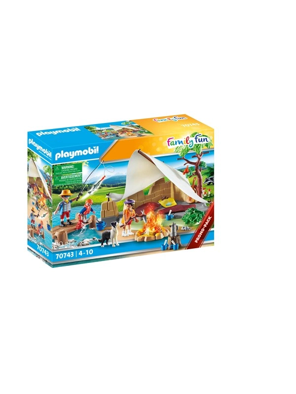 PLAYMOBIL® 70743 Familie beim Campingausflug