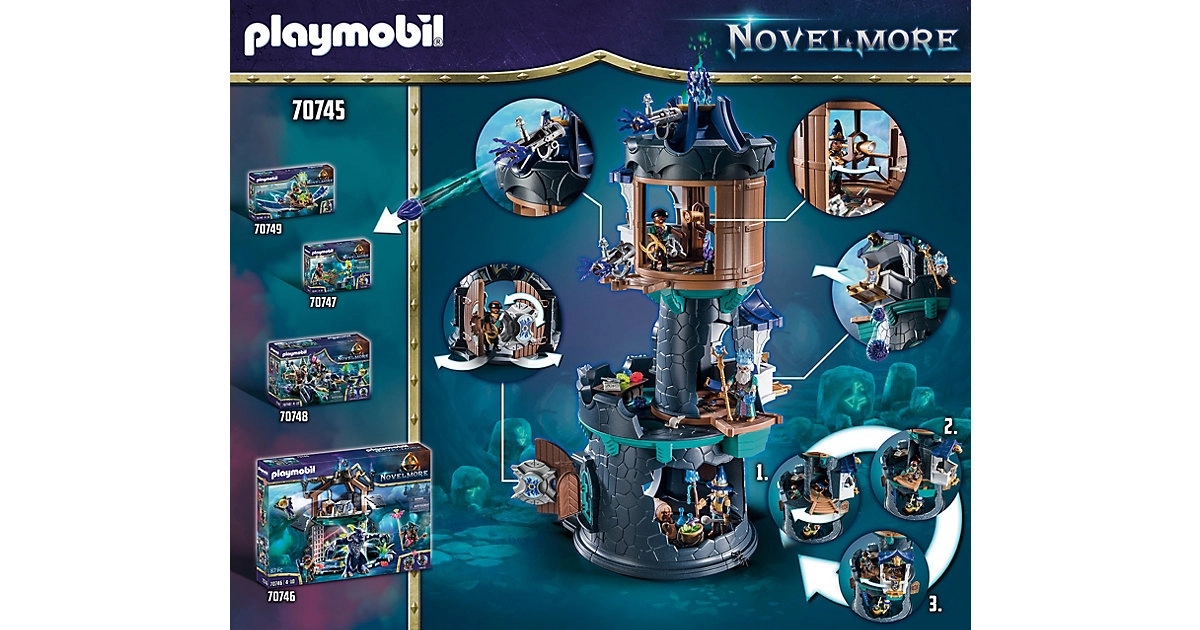PLAYMOBIL® 70745 Violet Vale Zaubererturm