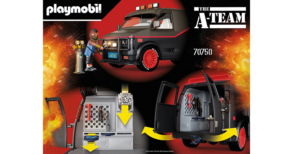 PLAYMOBIL® 70750 The A-Team Van