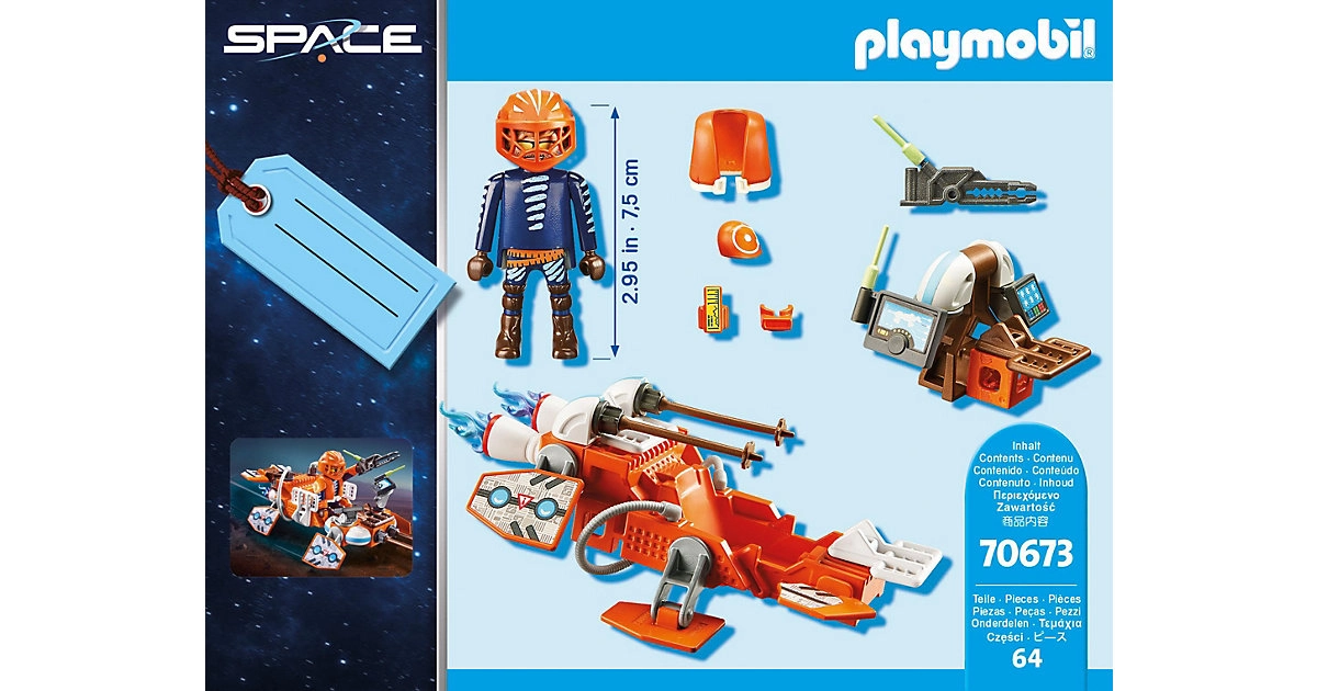 PLAYMOBIL® 70673 Geschenkset Space Speeder