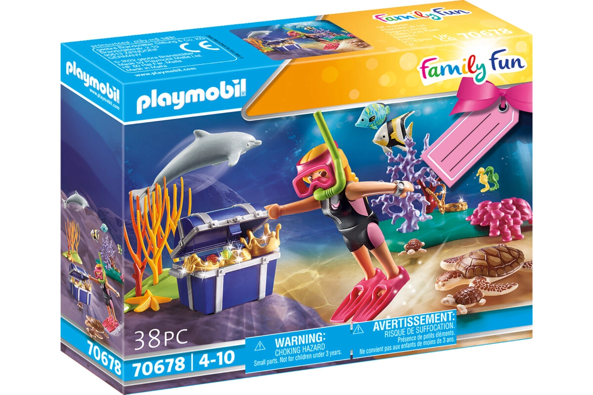 PLAYMOBIL® Geschenkset Schatztaucherin