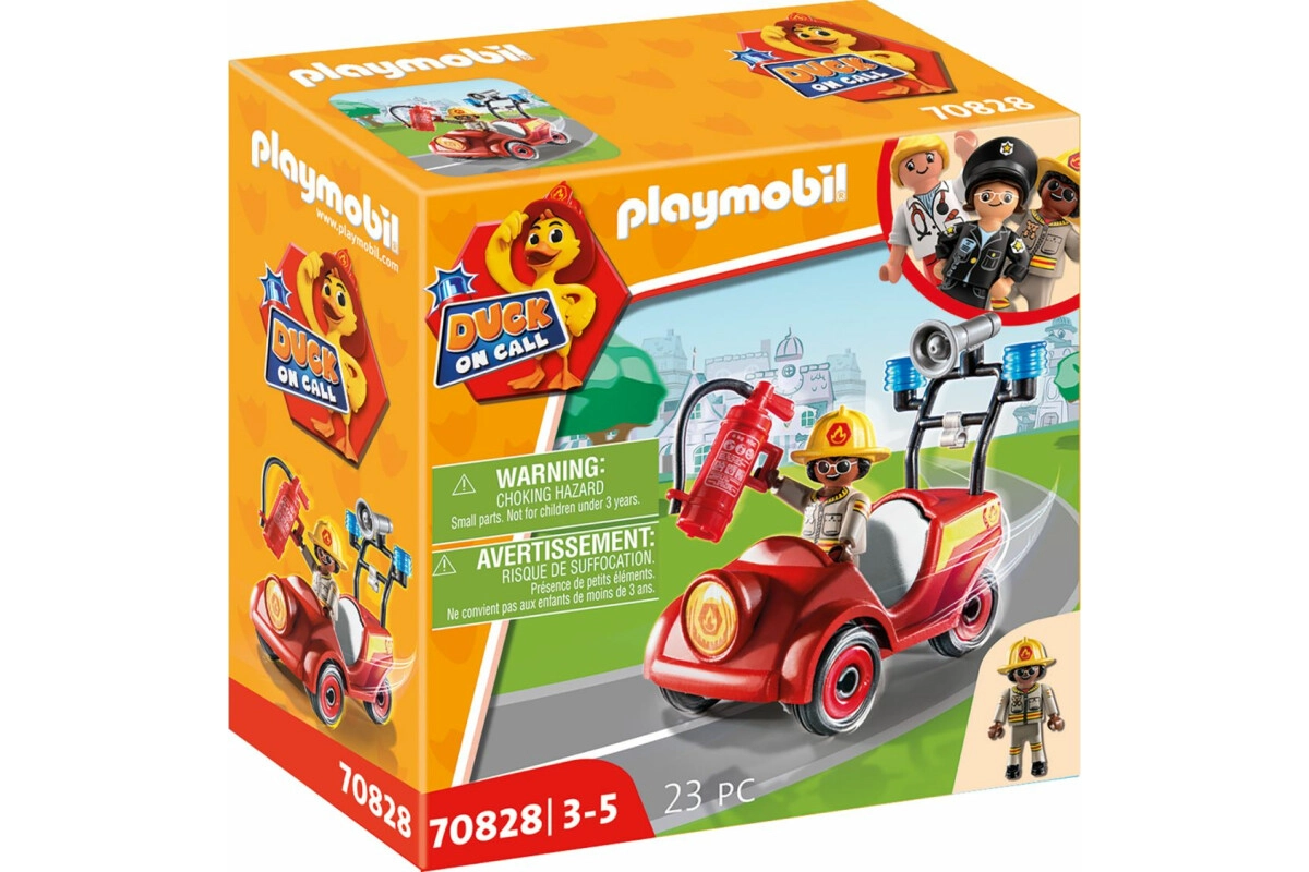 PLAYMOBIL® DUCK ON CALL Mini-Auto Feuerwehr