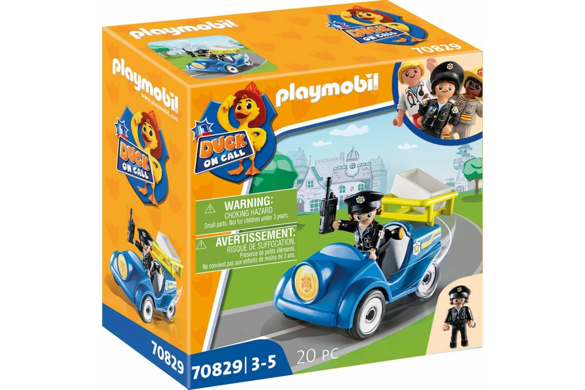 PLAYMOBIL® DUCK ON CALL Mini-Auto Polizei