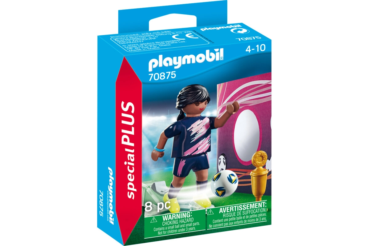 PLAYMOBIL® 70875 Fußballerin mit Torwand