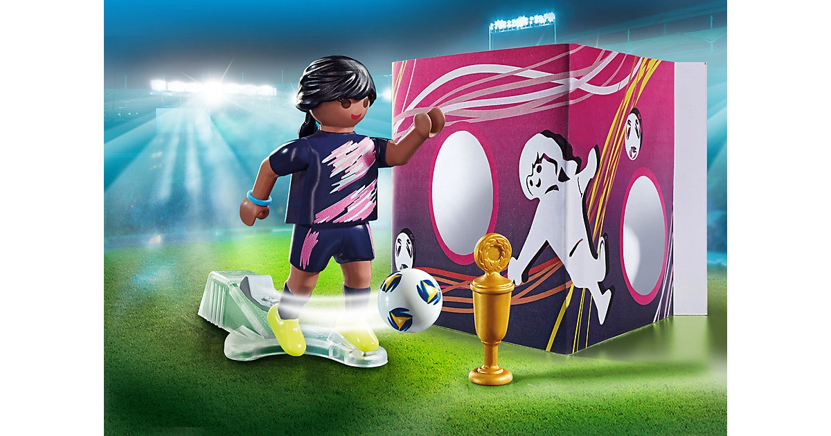 PLAYMOBIL® 70875 Fußballerin mit Torwand