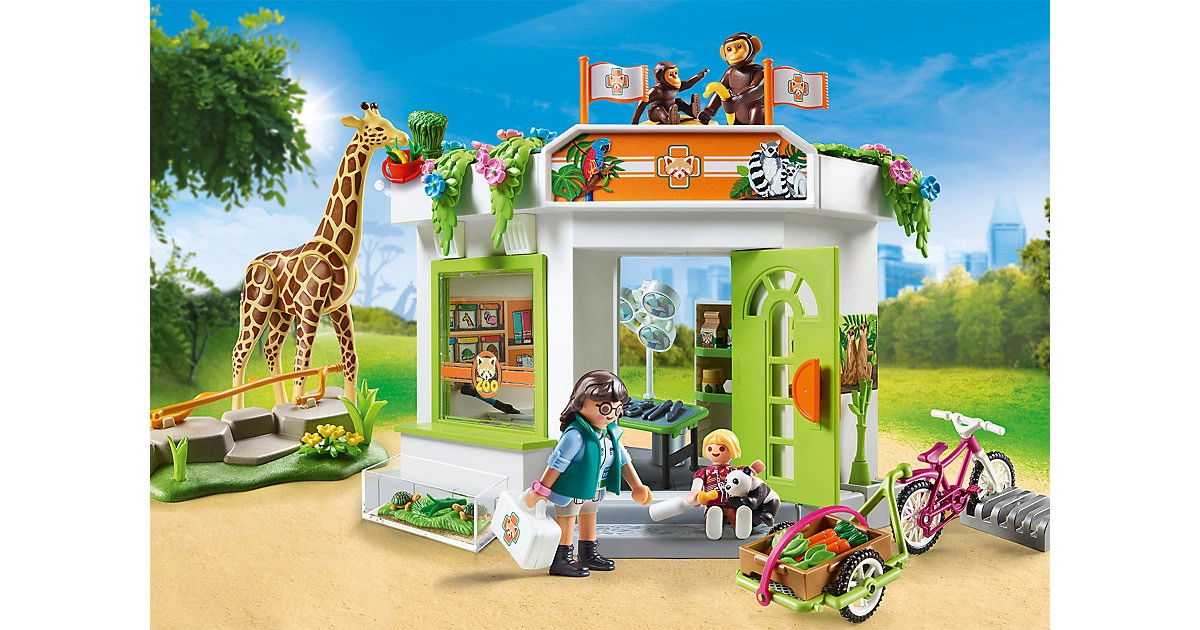 PLAYMOBIL® 70900 Tierarztpraxis im Zoo