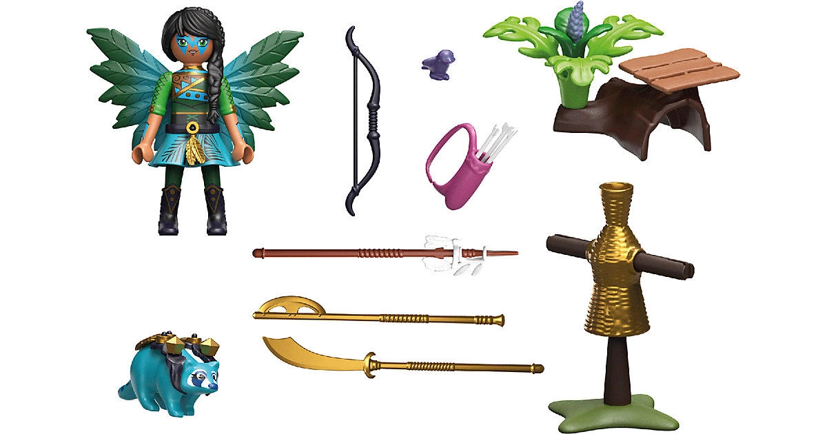 PLAYMOBIL® 70905 Starter Pack Knight Fairy mit Waschbär