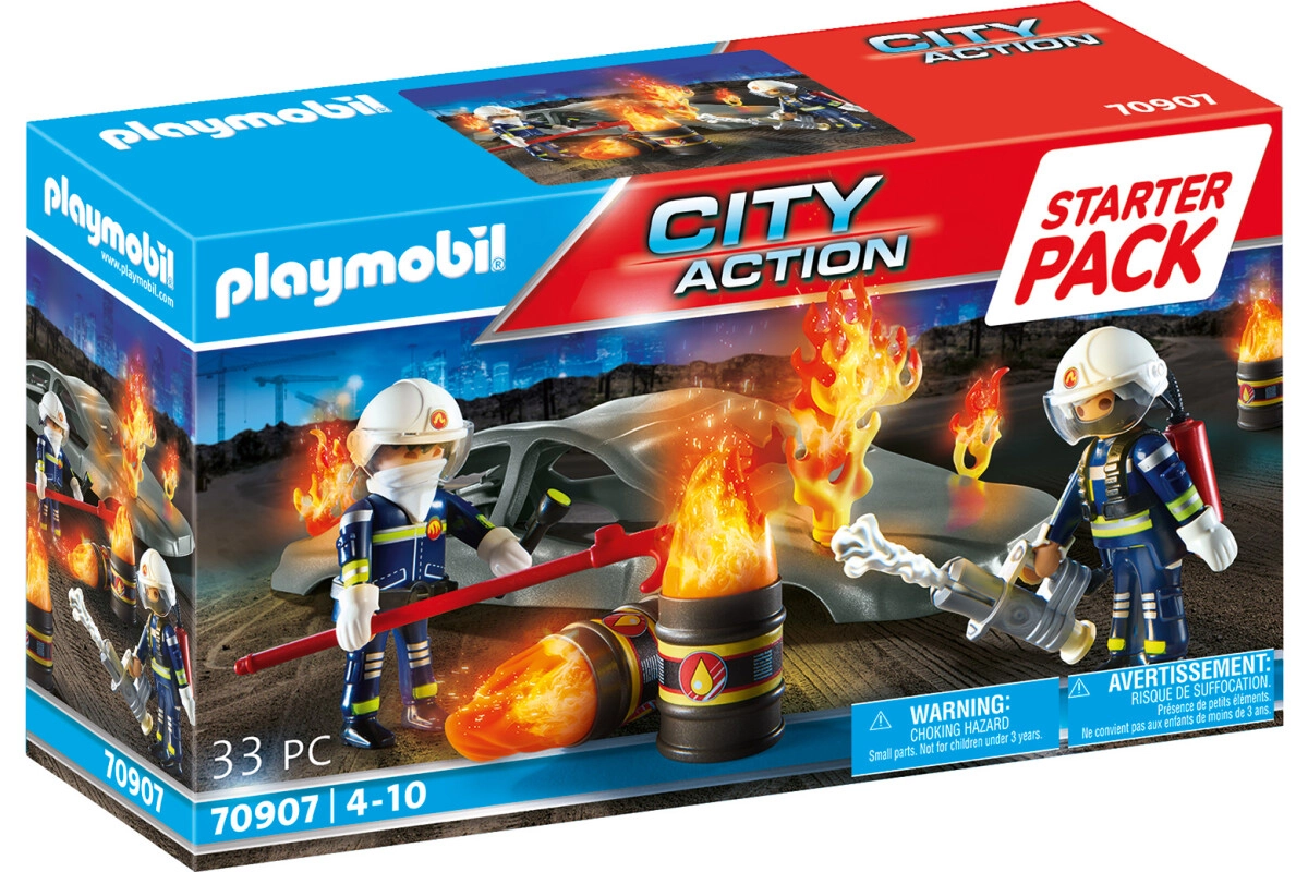 PLAYMOBIL® 70907 Starter Pack Feuerwehrübung