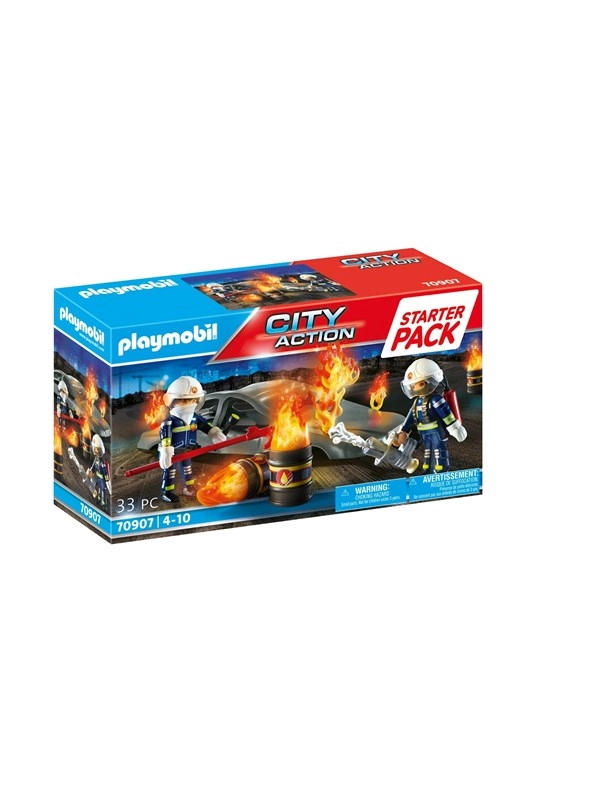 PLAYMOBIL® 70907 Starter Pack Feuerwehrübung