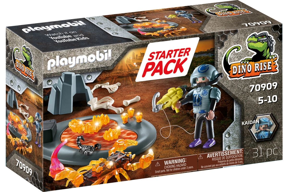 PLAYMOBIL® 70909 Starter Pack Kampf gegen den Feuerskorpion