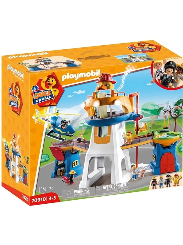 PLAYMOBIL® DUCK ON CALL Das Hauptquartier