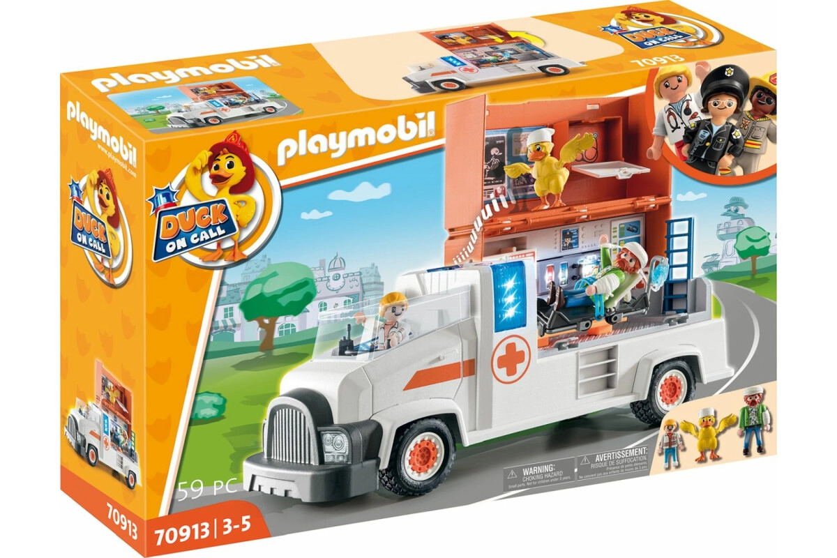 PLAYMOBIL® DUCK ON CALL Notarzt Truck