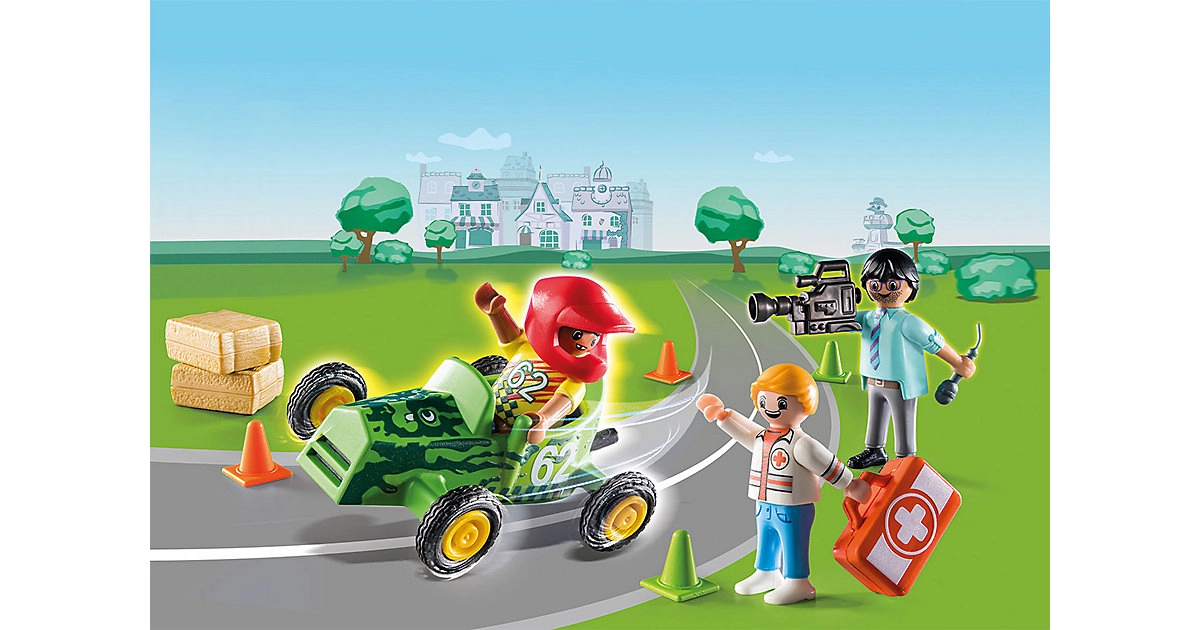 PLAYMOBIL® 70919 DUCK ON CALL Notarzt Action Hilf dem Rennfahrer!