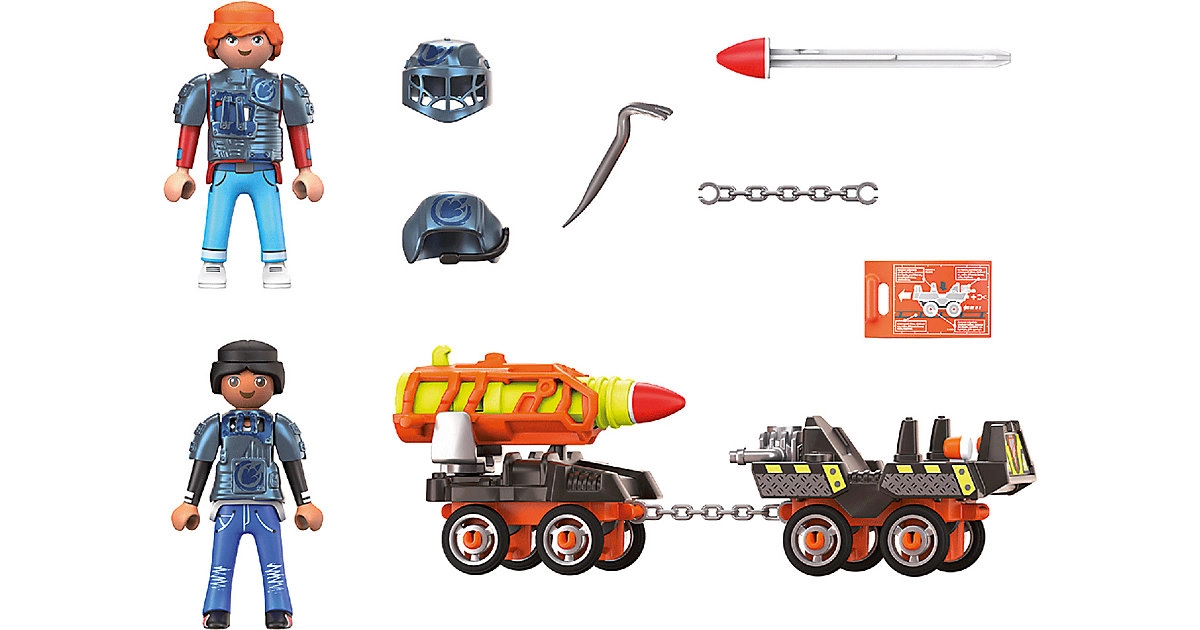 PLAYMOBIL® 70929 Dino Mine Raketenkart