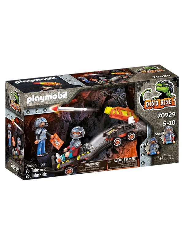 PLAYMOBIL® 70929 Dino Mine Raketenkart