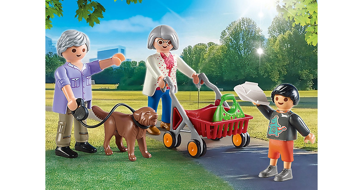 PLAYMOBIL® 70990 Großeltern mit Enkel