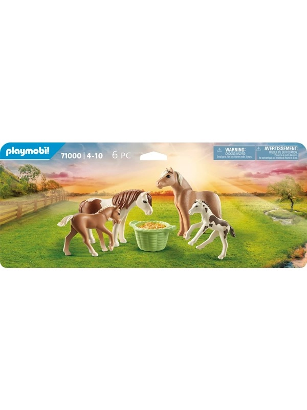 PLAYMOBIL® 71000 2x Island Ponys mit Fohlen