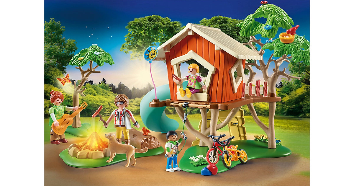 PLAYMOBIL® 71001 Abenteuer-Baumhaus mit Rutsche