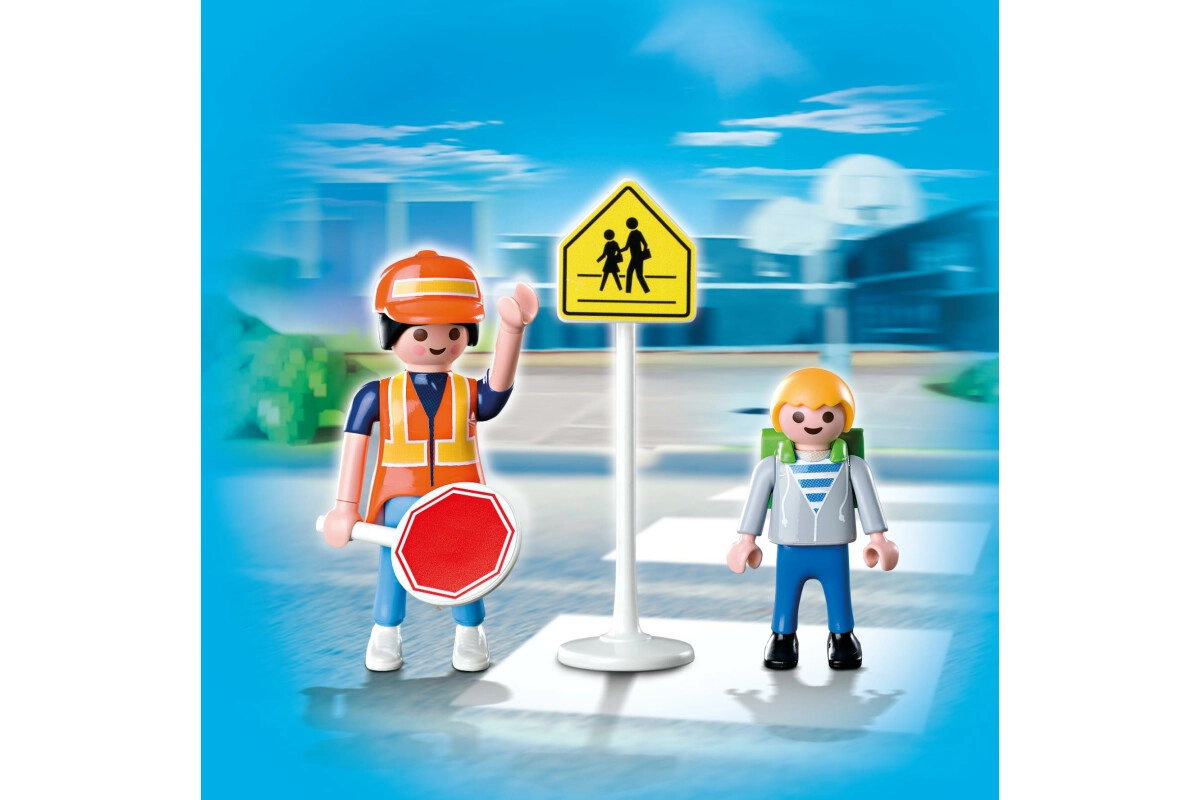 PLAYMOBIL® 5939 DuoPack Verkehrshelfer und Schulkind