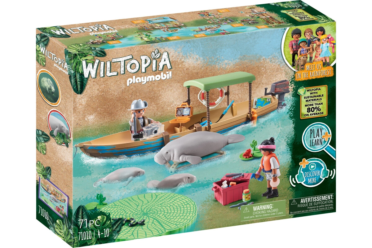 PLAYMOBIL® 71010 Wiltopia Bootsausflug zu den Seekühen