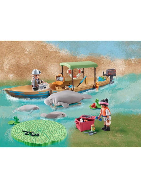 PLAYMOBIL® 71010 Wiltopia Bootsausflug zu den Seekühen