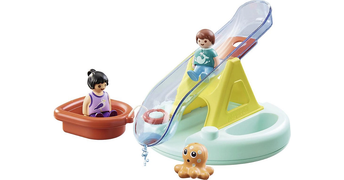 PLAYMOBIL® Aqua 70635 Badeinsel mit Wasserrutsche