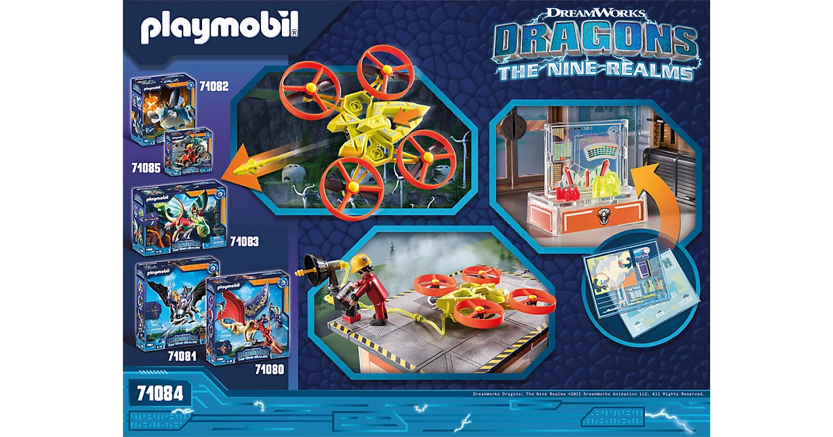 PLAYMOBIL® 71084 Dragons: The Nine Realms Icaris Lab