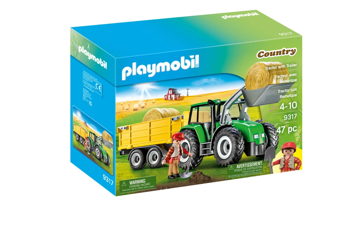 PLAYMOBIL® 9317 Traktor mit Anhänger