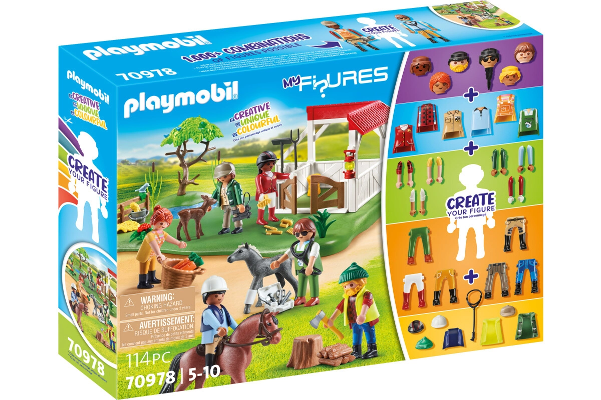 PLAYMOBIL® 70978 My Figures: Horse Ranch