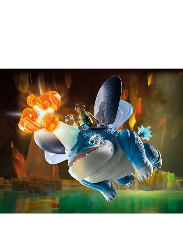 PLAYMOBIL® 71082 Dragons: The Nine Realms Plowhorn & D'Angelo