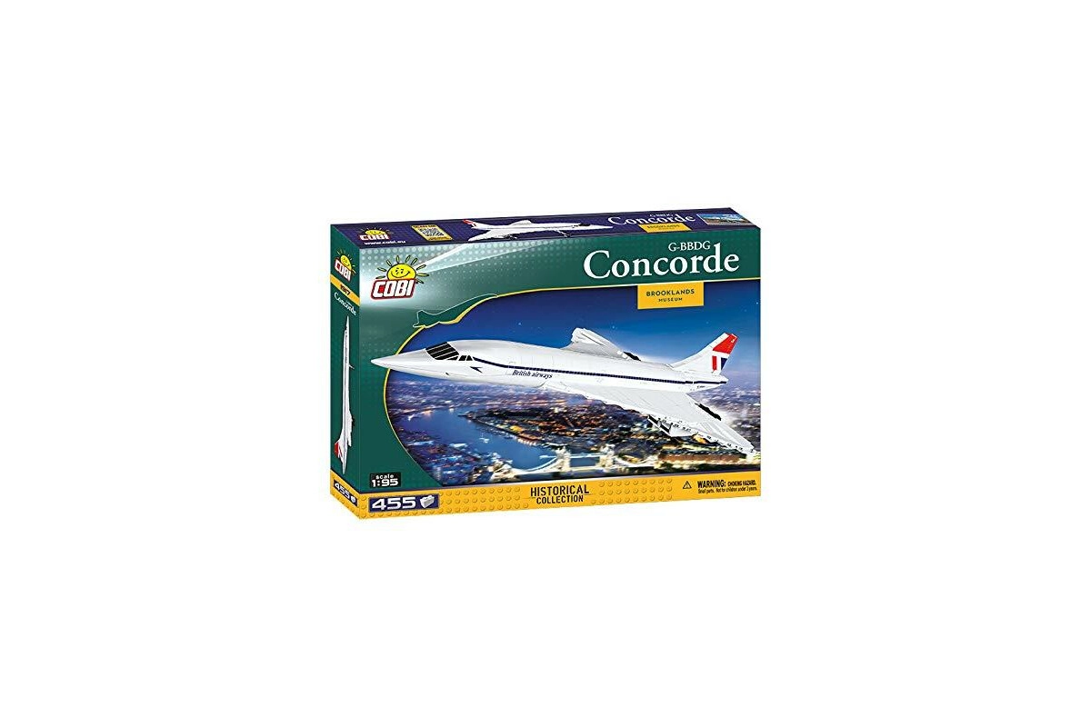 Cobi 1917 Historical Collection Concorde G-BBDG Überschalltransporter