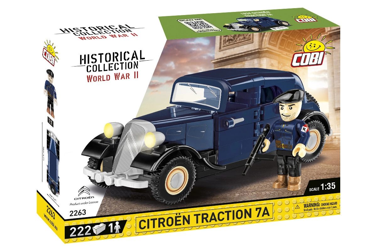 Cobi 2263 1934 Citroen Traktion 7A mit 222 Teilen