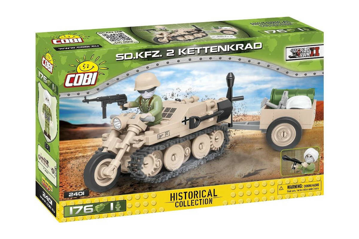 Cobi 2401 Historical Collection - Kettenkrad S.D.KFZ 2