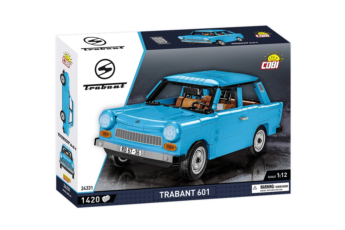 Cobi Trabant 601 S hellblau Youngtimer Collection